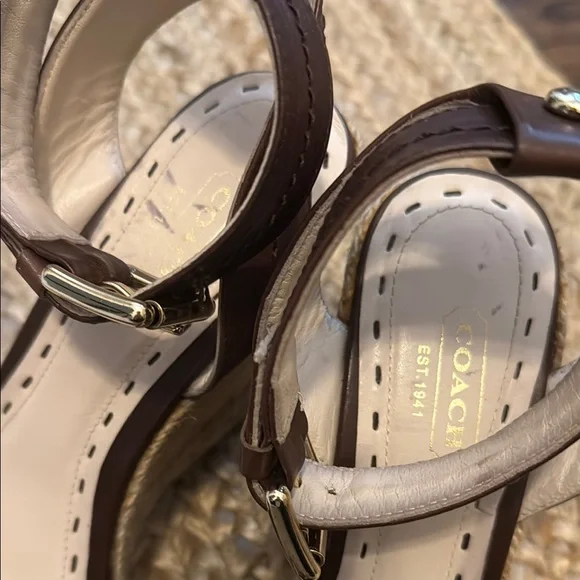 Coach Veronica Leather Espadrilles - Picture 5 of 8